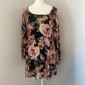 Top Fashion of Ny floral dress, size Xl